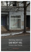 Cover: Gar nicht viel - Wallstein