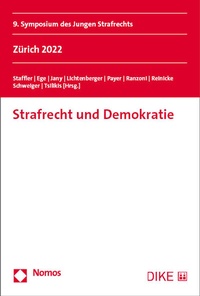 Abbildung von: Strafrecht und Demokratie - Nomos