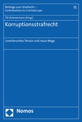 Cover: Korruptionsstrafrecht - Nomos