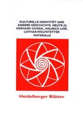 Cover: Kulturelle Identit&auml;t und andere Geschichte - Materialis