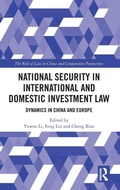 Cover: National Security in International and Domestic Investment Law - Routledge