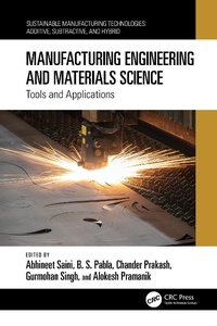 Enlarge image Cover: Manufacturing Engineering and Materials Science - CRC Press