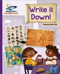 Cover: Reading Planet - Write It Down! - Purple: Galaxy - Rising Stars