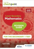 Cover: Cambridge Checkpoint Lower Secondary Mathematics Revision Guide for the Secondary 1 Test 2nd edition - Hodder Education