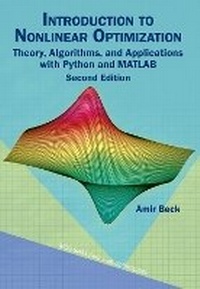 Enlarge image Cover: Introduction to Nonlinear Optimization - Society for Industrial & Applied Mathematics,U.S.