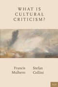 Cover: What Is Cultural Criticism? - Verso Books
