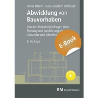 Abbildung von: Abwicklung von Bauvorhaben E-Book (PDF) - Rudolf Müller Verlag