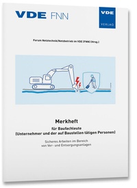 Abbildung von: Merkheft für Baufachleute - VDE Verlag
