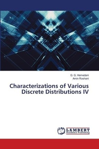 Enlarge image Cover: Characterizations of Various Discrete Distributions IV - LAP Lambert Academic Publishing