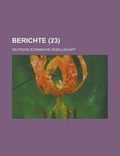Cover: Berichte (23 ) - Rarebooksclub.com