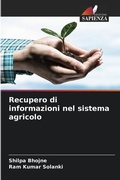 Cover: Recupero di informazioni nel sistema agricolo - Edizioni Sapienza