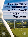 Cover: Source-Grid Interaction of Wind Power Integration Systems - Elsevier