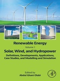 Cover: Renewable Energy - Volume 1: Solar, Wind, and Hydropower - Academic Press