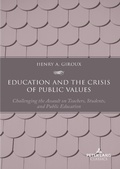 Cover: Education and the Crisis of Public Values - Peter Lang Verlag