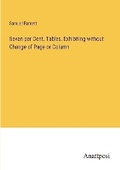 Cover: Seven per Cent. Tables, Exhibiting without Change of Page or Column - Anatiposi Verlag