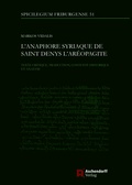 Cover: L'anaphore syriaque de saint Denys l'Ar&eacute;opagite - Aschendorff