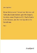 Cover: Horae Hebraicae et Talmudicae - Anatiposi Verlag