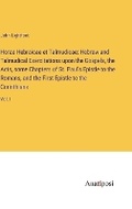 Cover: Horae Hebraicae et Talmudicae - Anatiposi Verlag
