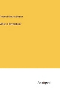 Enlarge image Cover: What is Revelation? - Anatiposi Verlag