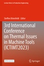 Cover: 3rd International Conference on Thermal Issues in Machine Tools (ICTIMT2023) - Springer