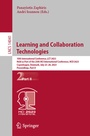 Cover: Learning and Collaboration Technologies - Springer