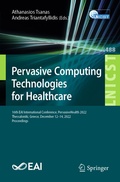 Cover: Pervasive Computing Technologies for Healthcare - Springer