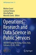 Cover: Operations Research and Data Science in Public Services - Springer