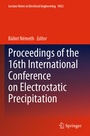 Cover: Proceedings of the 16th International Conference on Electrostatic Precipitation - Springer