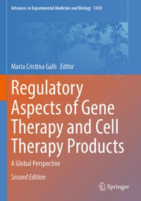 Bild vergrößern Bild: Regulatory Aspects of Gene Therapy and Cell Therapy Products - Springer