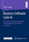 Cover: Business Software Lock-In - Springer Gabler