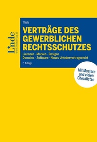 Abbildung von: Verträge des gewerblichen Rechtsschutzes - Linde