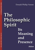 Cover: The Philosophic Spirit - ibidem