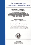 Cover: Allgemeine Technologie - Eine Bestandsaufnahme - trafo Wissenschaftsverlag