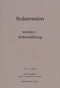 Cover: werden - Selbstbildung - Jan&szlig;en, Derk