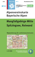 Cover: Mangfallgebirge Mitte, Spitzingsee, Rotwand - Deutscher Alpenverein