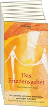Cover: Das Friedensgebet - Pr&auml;senz Medien & Verlag