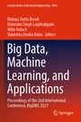 Cover: Big Data, Machine Learning, and Applications - Springer