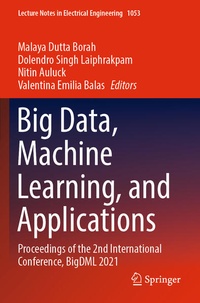 Enlarge image Cover: Big Data, Machine Learning, and Applications - Springer