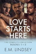 Cover: Love Starts Here Collected Works - E.M. Lindsey