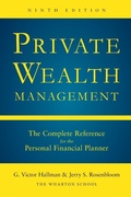 Cover: Private Wealth Mangement 9th Ed (PB) - McGraw-Hill Education