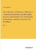 Cover: Horae Hebraicae et Talmudicae - Anatiposi Verlag