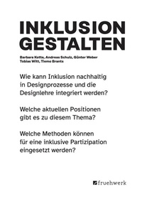 Abbildung von: Inklusion gestalten - Fruehwerk Verlag