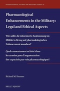 Cover: Pharmacological Enhancements in the Military - Martinus Nijhoff