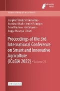 Cover: Proceedings of the 3rd International Conference on Smart and Innovative Agriculture (ICoSIA 2022) - Atlantis Press