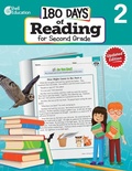 Cover: 180 Days (TM): Reading for Second Grade, 2nd Edition - Shell Educational Publishing