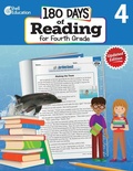 Cover: 180 Days (TM): Reading for Fourth Grade, 2nd Edition - Shell Educational Publishing