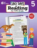 Cover: 180 Days (TM): Reading for Fifth Grade, 2nd Edition - Shell Educational Publishing