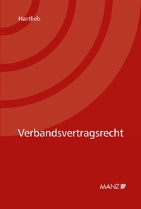 Abbildung von: Verbandsvertragsrecht - Manz