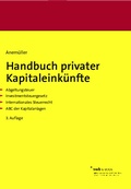 Cover: Handbuch privater Kapitaleink&uuml;nfte - NWB