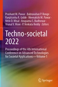 Cover: Techno-societal 2022 - Springer
